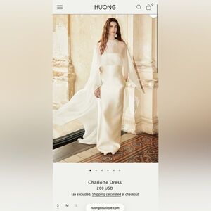 Huong Boutique Bridal Dress and Cape